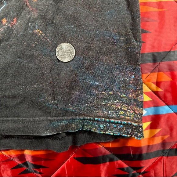 Vintage Y2K Marvel Character Shirt Iron Man Spider Man Ghost Rider Comic Line Up - Picture 11 of 14